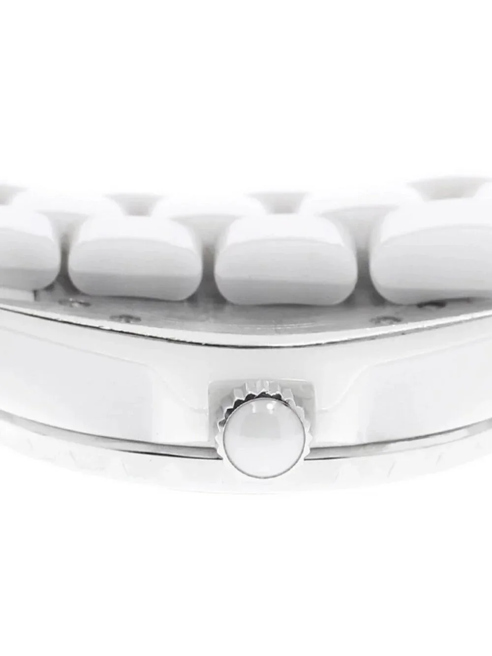 CHANEL J12 H1628 White ceramic 12P diamond white Dial Quartz Ladies Watch_940181